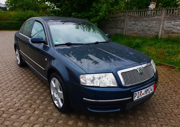 Skoda Superb cena 9899 przebieg: 235000, rok produkcji 2003 z Wołów małe 29